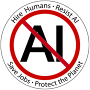 Hire humans, resist AI.